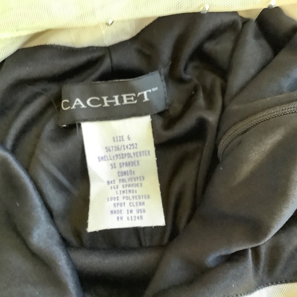 Cache Black / White Gown NWT - Picture 9 of 10